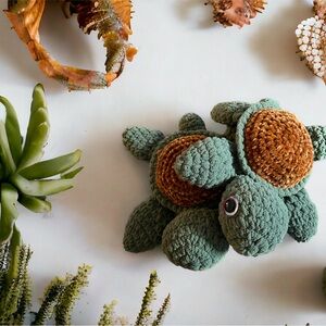 Crochet turtle plushies 🐢